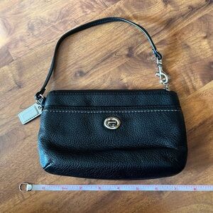 Coach Black Leather Women's Bag